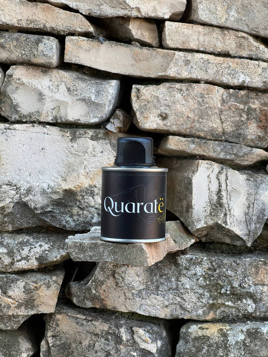 Olio EVO Quarate lattina tonda 100mL